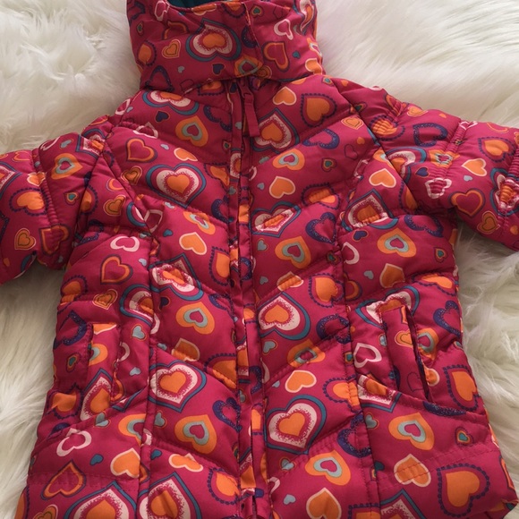 Vertical’9 Puffer Jacket Fleece lined with hoodie. Toddler Size 12 Months - Picture 3 of 8